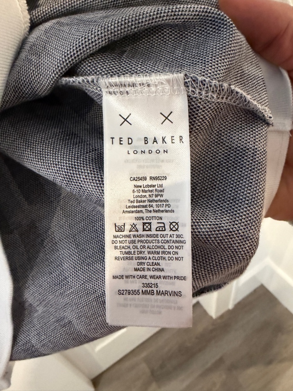 Ted Baker Marvins Heavy Weight Short Sleeve T-Shirt - Picture 3 of 5